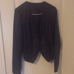 DYNAMITE black leather jacket